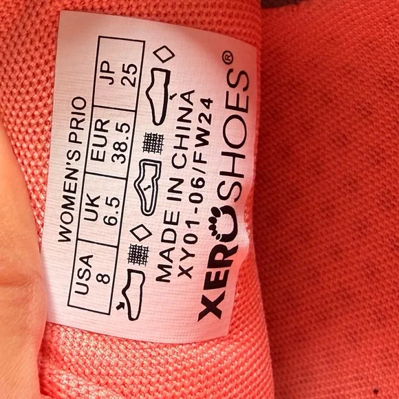 Xero Shoes Women's Prio Sneakers Lunar Rock Size 8 - Picture 6 of 6